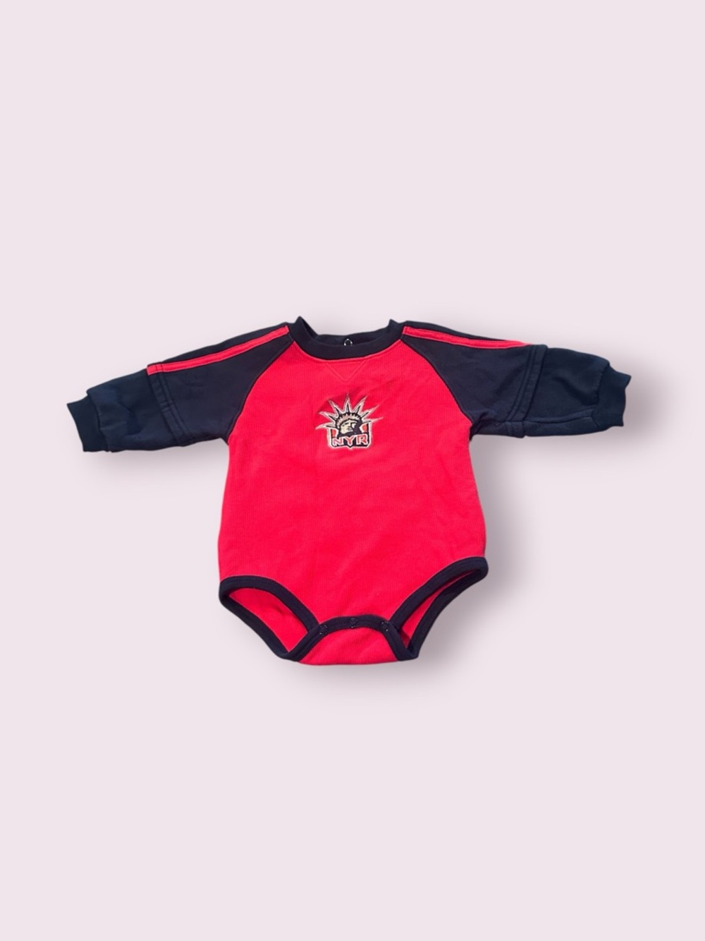 Adidas Team Coolest Kids NHL Baby New York Rangers Hockey One Piece 6/9 Mon